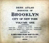 Brooklyn 1929 Vol 1 